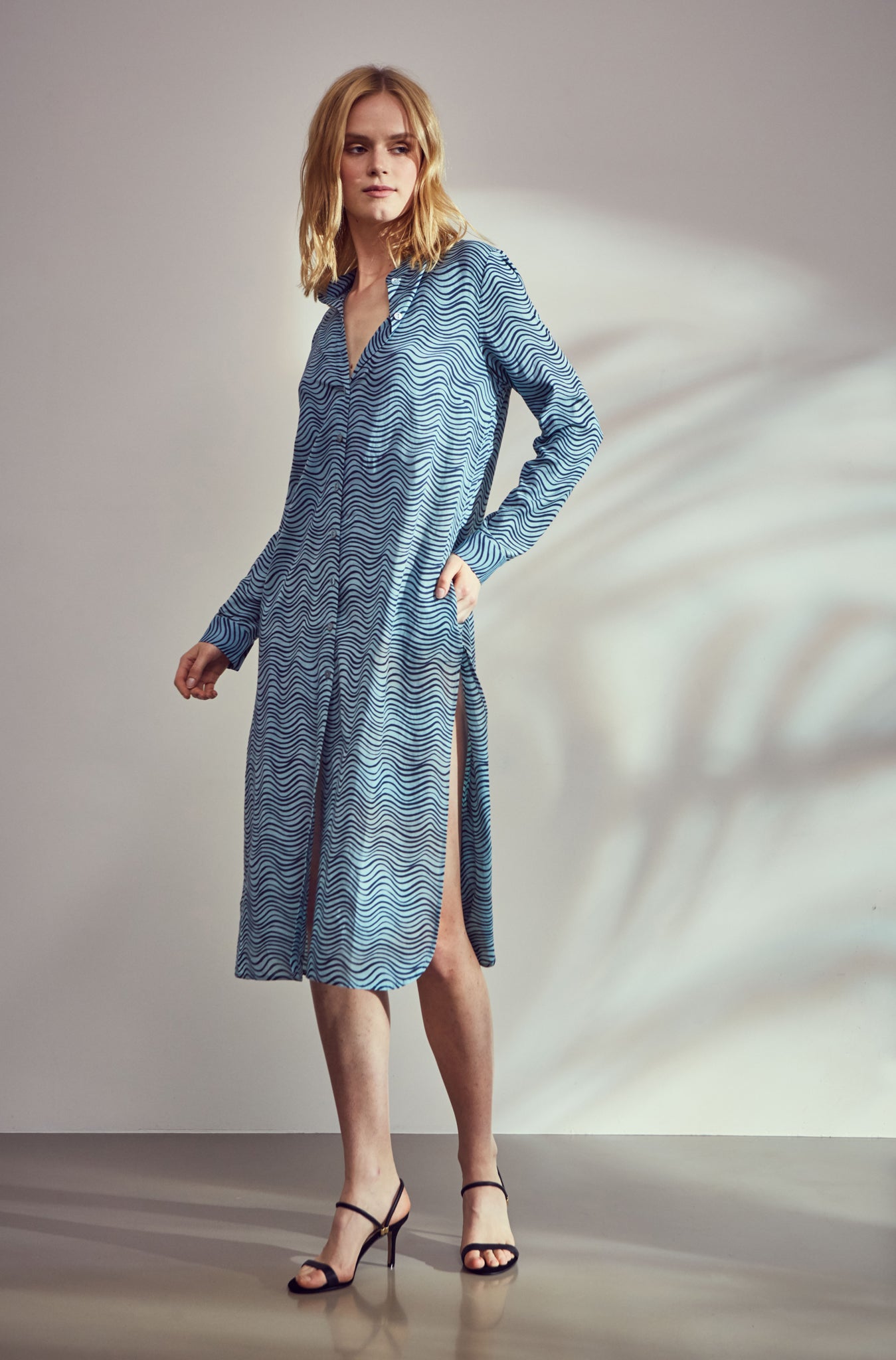 cotton shirt dress sustainable luxury