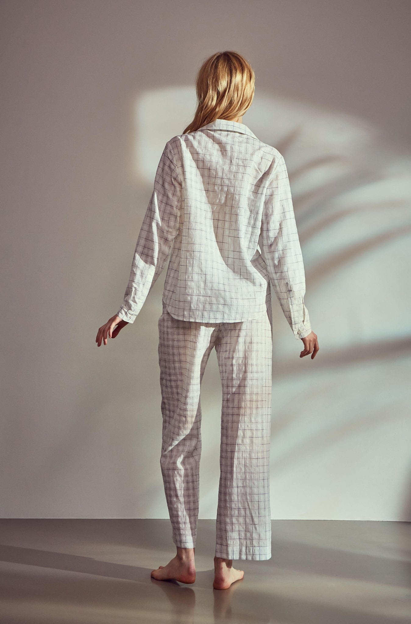 RobeDeVoyage Pyjamas Pearl Cross Hatch
