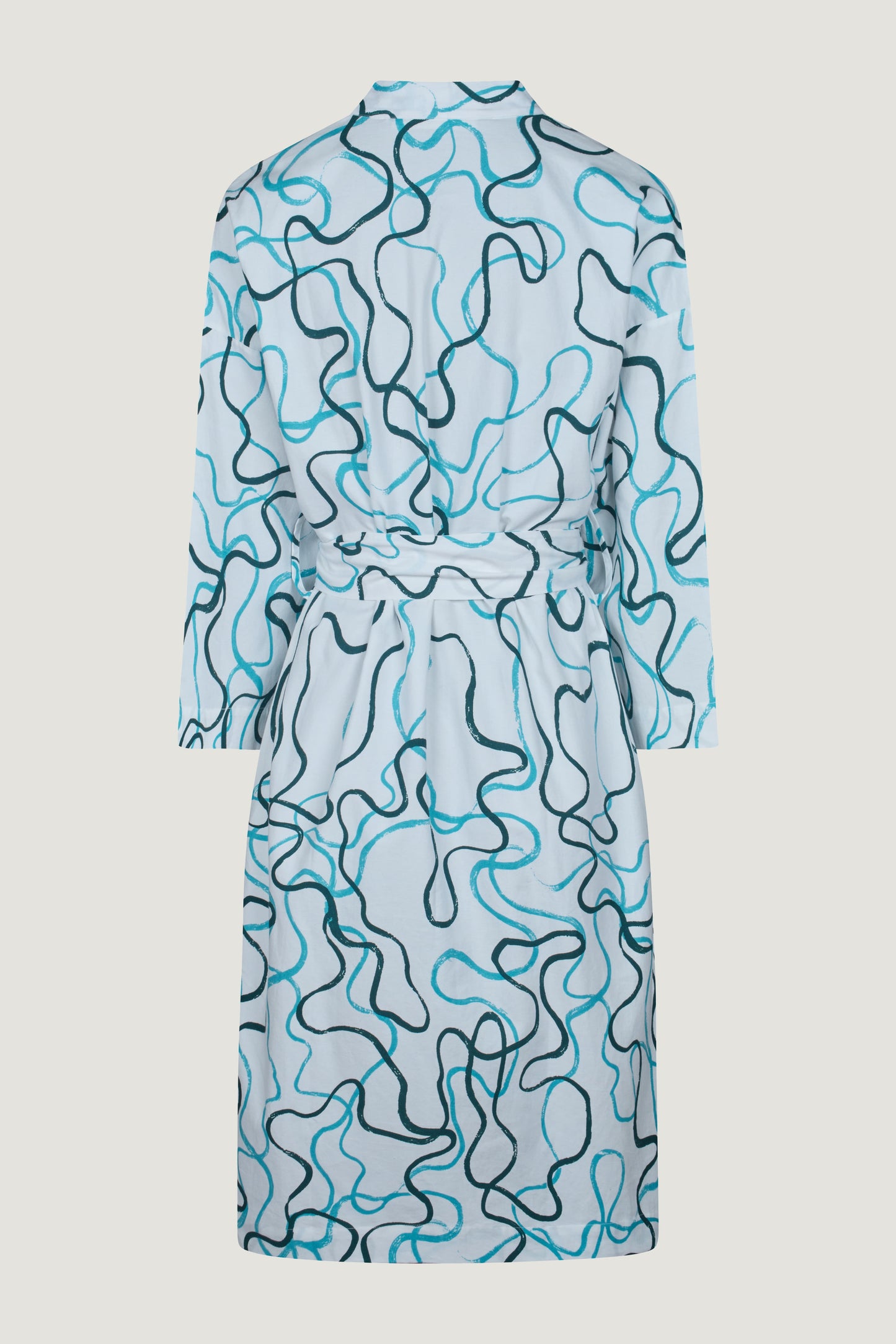 RobeDeVoyage Robes One Size Aquamarine Scribble
