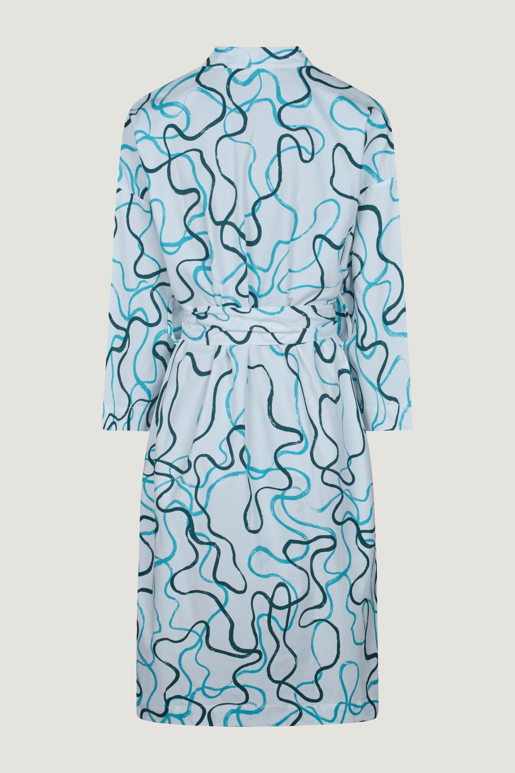 RobeDeVoyage Robes One Size Aquamarine Scribble