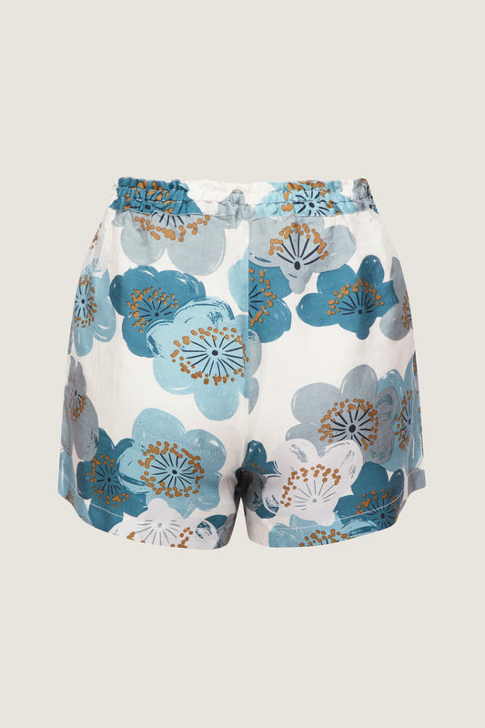 RobeDeVoyage Shorts Aquamarine Blooms