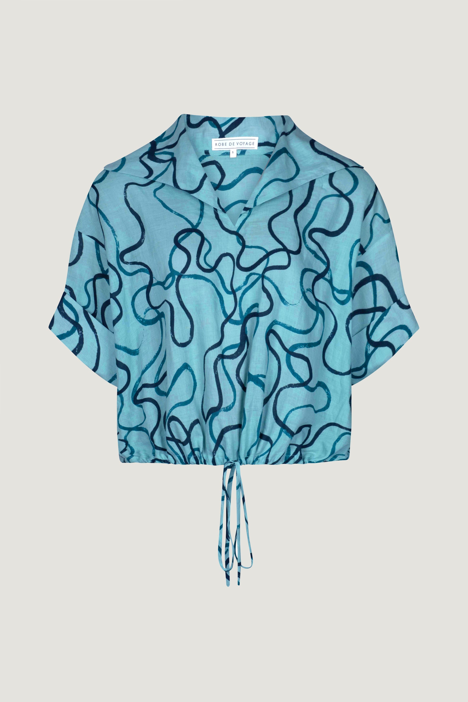 RobeDeVoyage Top Lapis Scribble