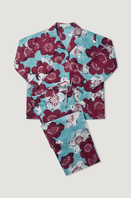 Pavot Blooms capri pyjamas