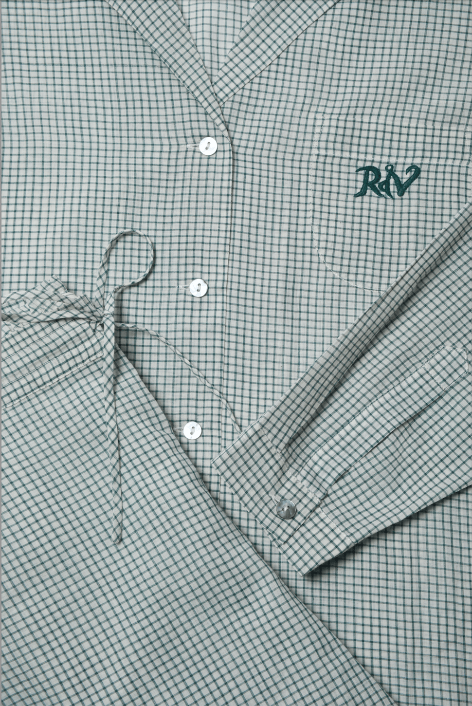 RobeDeVoyage Pyjamas Emerald Check