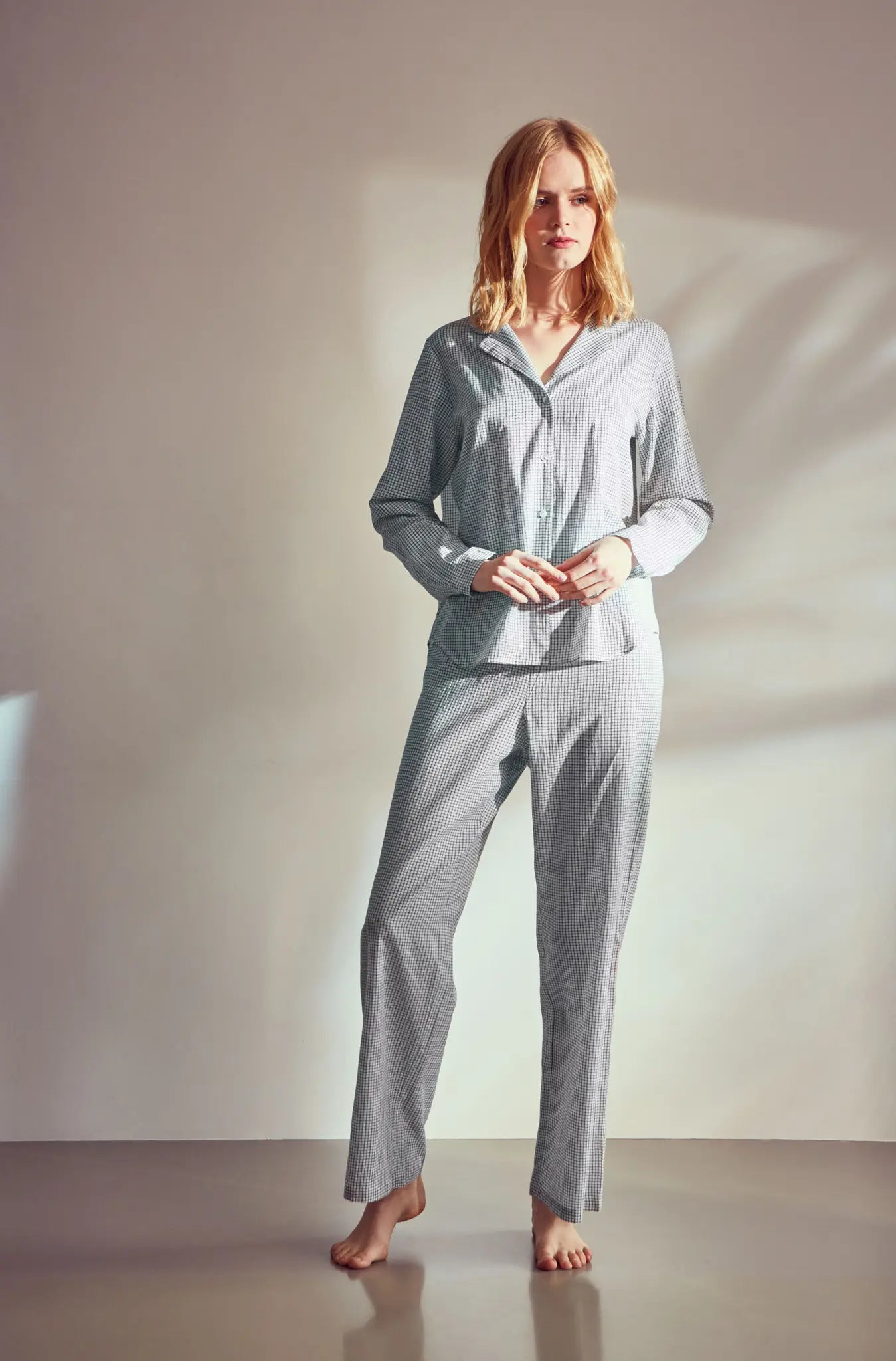 Emerald Check classic pyjamas