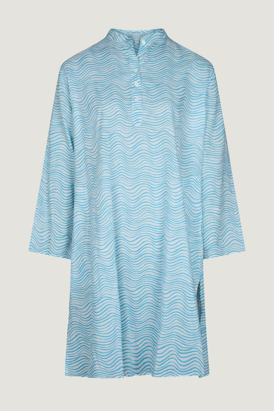 RobeDeVoyage nightshirts OS Aquamarine Ripples