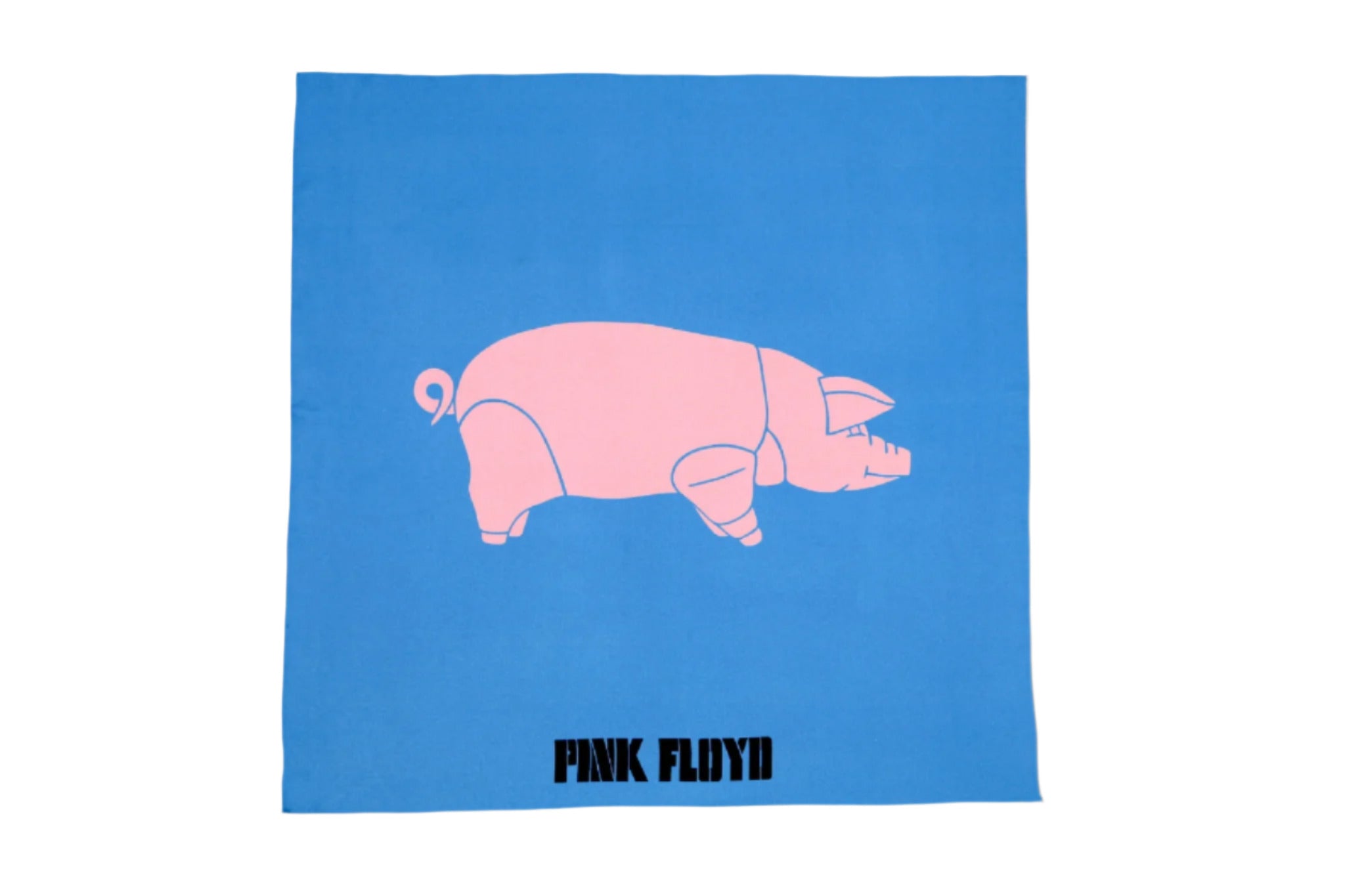 Pink Floyd limited edition silk scarf, made especially for Pink Floyd's Mortal Remains Exhibition by Robe de Voyage. 